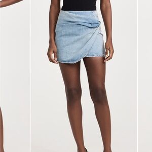 REV The Marlowe denim mini